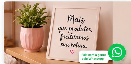 Ambiente institucional da DaCaLi Store